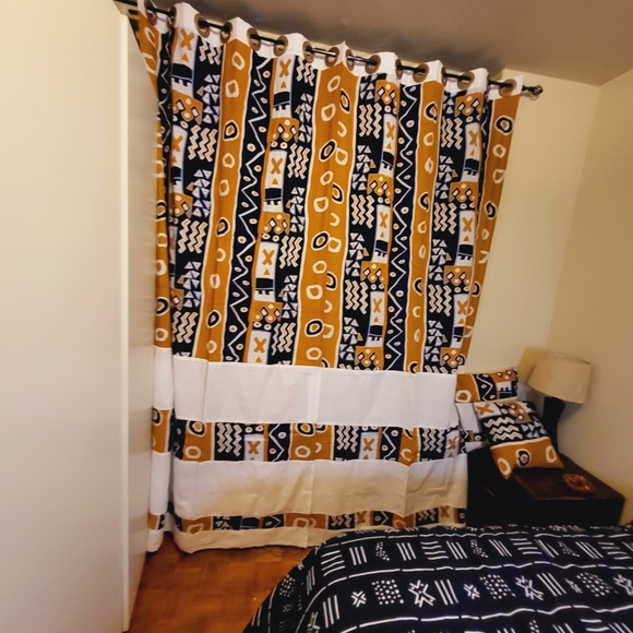 African Print Ankara Curtains - Picture 3 of 3